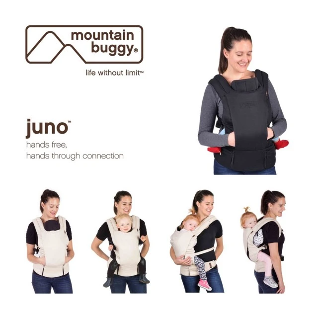 Σακίδιο πλάτης Kangaroo - Ergo Juno Carrier, μαύρο