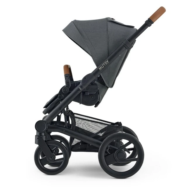 Mutsy NIO North Grey PACKAGE Σασί με κάθισμα + Bassinet για νεογέννητο
