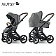 Σασί Mutsy EVO Discovery Moss PACK με κάθισμα + Bassinet για νεογέννητο