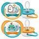 Πιπίλες Ultra Air Animals 6-18m με διακόσμηση Penguin and Turtle