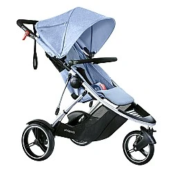 Καρότσι Phil & Teds Dash V5 για ένα ή περισσότερα παιδιά, μπλε