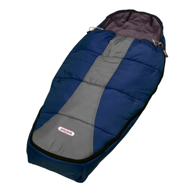 Phil & Teds Sleeping bag Snuggle & Snooze, σκούρο μπλε
