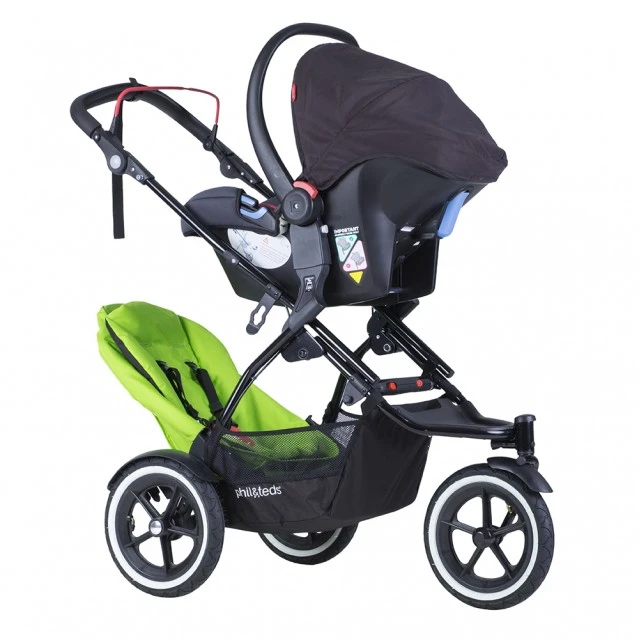 Phil & Teds Second Child Seat Sport V5, ανοιχτό πράσινο