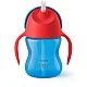 Philips AVENT Κύπελλο με καλαμάκι 200 ml, με χερούλια, 9m+, ΜΠΛΕ