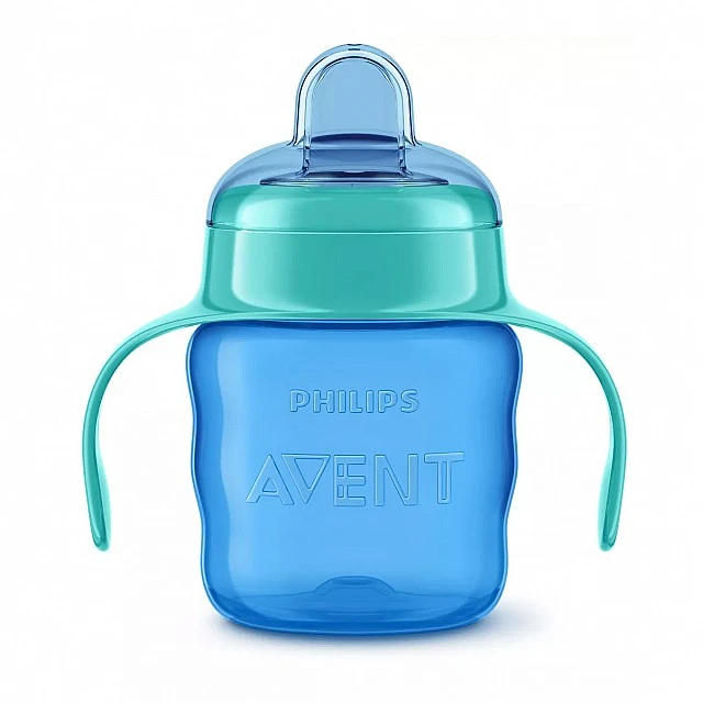 Philips AVENT Κούпа εύκολης μετάβασης με χερούλια 6м+, 200 ml, ΜΠΛΕ