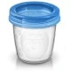 Δοχεία αποθήκευσης 180 ml, 5 τεμ./op. SCF619/05