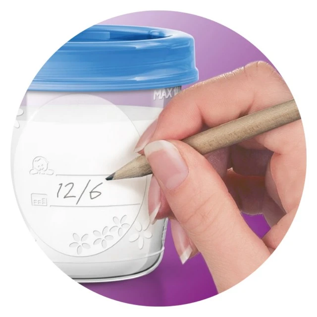 Δοχεία αποθήκευσης 180 ml, 5 τεμ./op. SCF619/05