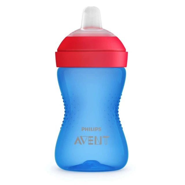 Philips AVENT Αντισταγονική κούπα με μαλακό στόμιο, 300 ml, 9м+, μπλε