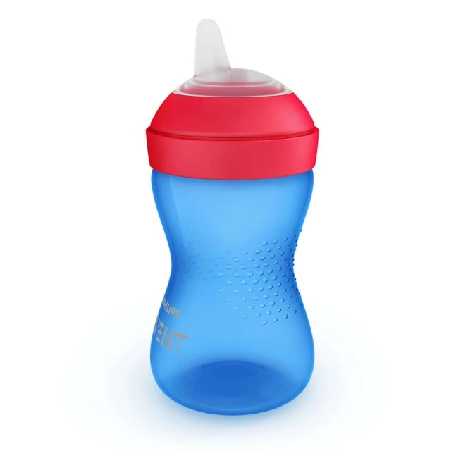 Philips AVENT Αντισταγονική κούπα με μαλακό στόμιο, 300 ml, 9м+, μπλε