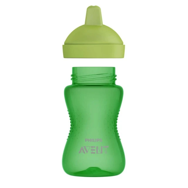 Philips AVENT Αντισταγονική κούπα με σκληρό στόμιο 300 ml, 18м+, ΠΡΑΣΙΝΗ