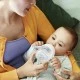 Προπονητικό μπουκάλι NATURAL 150 ml 4m+ με χερούλια