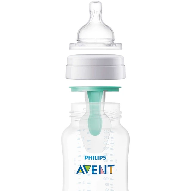 Μπουκάλια κατά των κολικών με βαλβίδα AirFree 125 ml 0m+ 2 τεμ./οπ.
