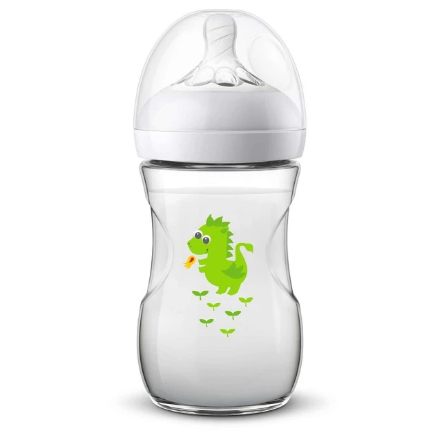 Μπουκάλι Natural 260 ml 1m+ με ντεκόρ Dino