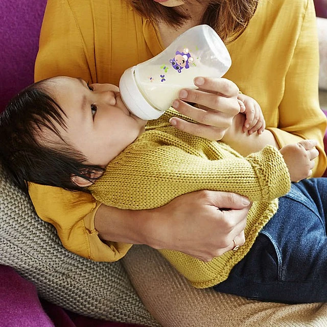 Μπουκάλι Natural 260 ml 1m+ με ντεκόρ Hippo