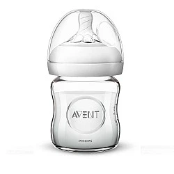 Γυάλινη φιάλη Natural 120 ml 0m+