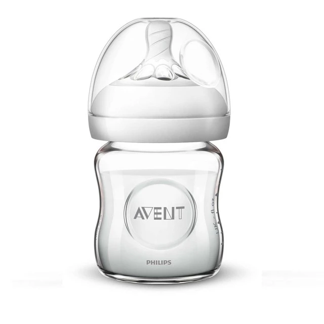 Γυάλινη φιάλη Natural 120 ml 0m+