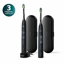 Σετ οδοντόβουρτσες ProtectiveClean series 5100 2 τεμαχίων μαύρη