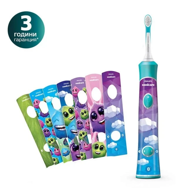 Παιδική οδοντόβουρτσα ForKids με χρώμα Bluetooth μπλε της θάλασσας