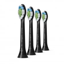 Τυπική κεφαλή Optimal White BrushSync 4 τεμαχίων μαύρο