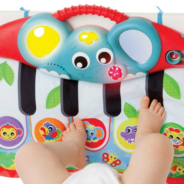 PLAYGRO 4-σε-1 Μουσικό πιάνο χειρός/ποδιού (με φώτα), 0m+