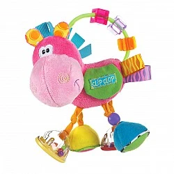 PLAYGRO Rattle Horse Hop Trop, 3m+, Ροζ