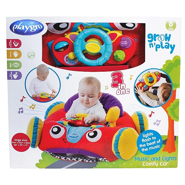 PLAYGRO Κέντρο παιχνιδιού „Αυτοκίνητο“ με φώτα και ήχους, 6μ+