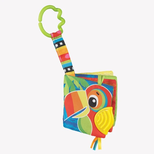 PLAYGRO Μασητικό βιβλίο ζούγκλας, 3μ+