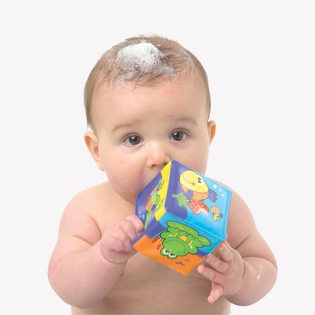 PLAYGRO Μαλακά κύβοι για μπάνιο, 6μ+, 6 τεμ./συσκ.