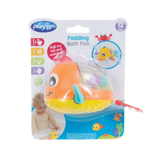 PLAYGRO Πλεούμενο ψάρι για μπάνιο, 12μ+