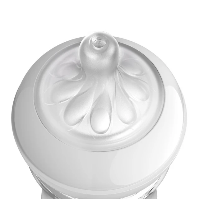 Μπουκάλι Natural Response με βαλβίδα AirFree 260 ml 1m+ Αστέρια και ντεκόρ αρκούδας