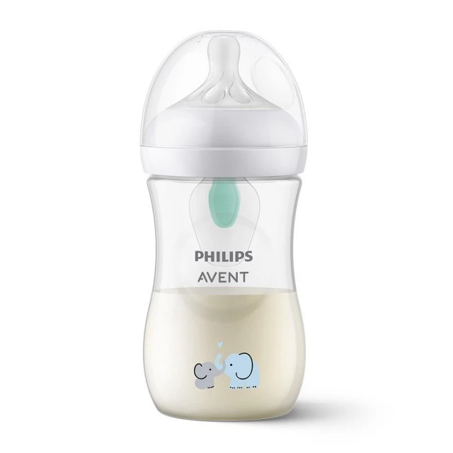 Μπουκάλι Natural Response with AirFree valve 260 ml 1m+ decor Elephants