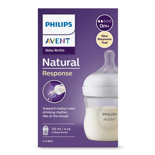 Μπιμπερό Natural Response 125 ml 0m+