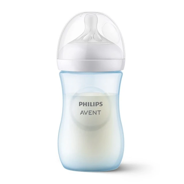Μπιμπερό Natural Response 260 ml 1m+ μπλε