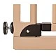 Καθολική ξύλινη πόρτα ασφαλείας Essential, 80-94 cm