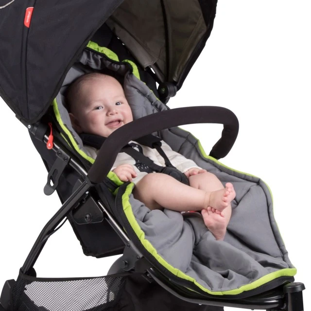 Phil & Teds Snuggle & Snooze Sleeping Bag St. Green + Black