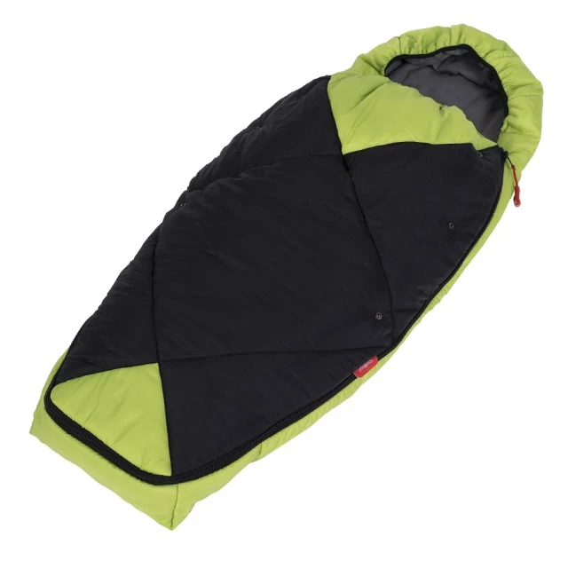 Phil & Teds Snuggle & Snooze Sleeping Bag St. Green + Black