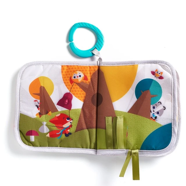 TINY LOVE Tiny Smart Where Do I Travel Book Meadow Days (μαλακό βιβλίο), 3μ+