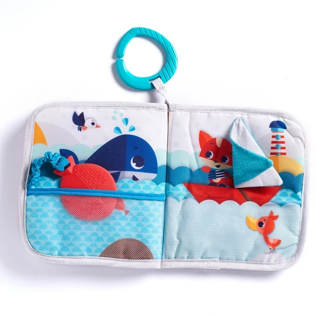 TINY LOVE Tiny Smart Where Do I Travel Book Meadow Days (μαλακό βιβλίο), 3μ+