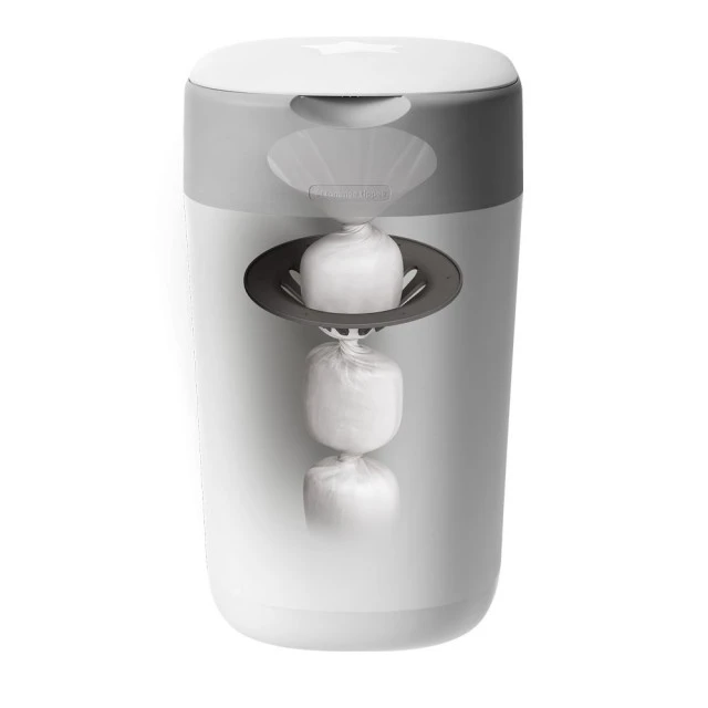 Tommee Tippee δοχείο για πάνες Twist&Click – λευκό