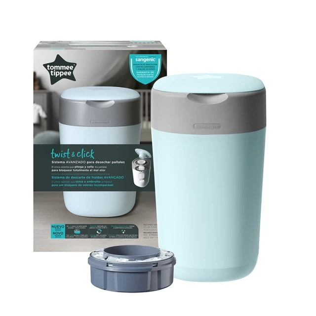 Καλάθι πανών Tommee Tippee Twist&Click Hygienic - ΜΠΛΕ