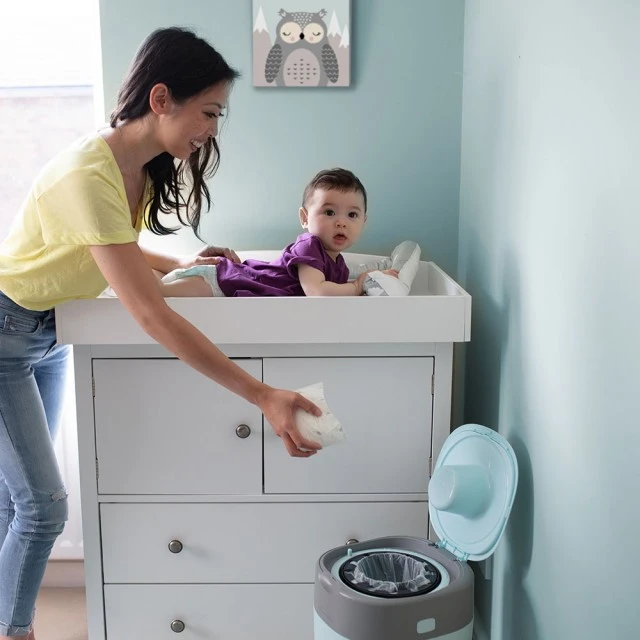 Καλάθι πανών Tommee Tippee Twist&Click Hygienic - ΜΠΛΕ