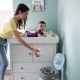 Καλάθι πανών Tommee Tippee Twist&Click Hygienic - ΜΠΛΕ