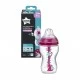 Tommee Tippee μπιμπερό Advanced Anti-Colic 3μ+, 340 ml, ροζ με σχέδιο
