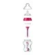 Tommee Tippee μπιμπερό Advanced Anti-Colic 3μ+, 340 ml, ροζ με σχέδιο