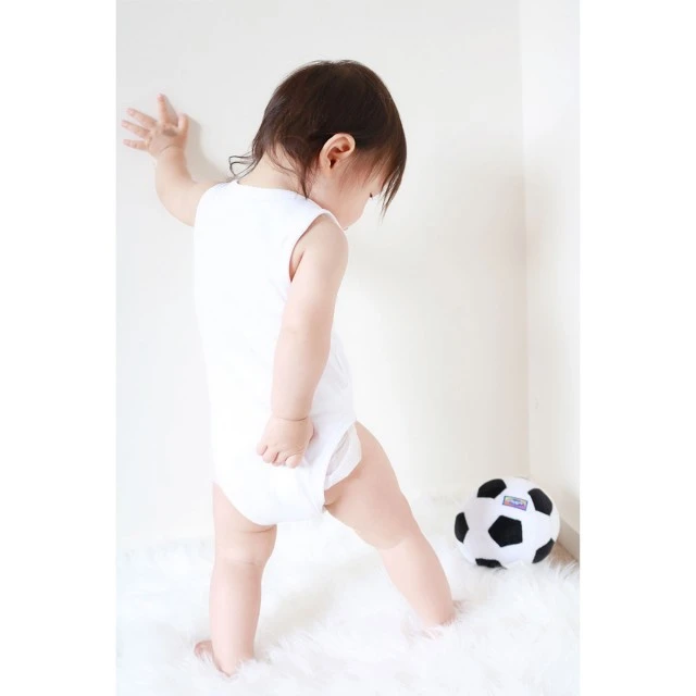 PLAYGRO Υφασμάτινη μπάλα ποδοσφαίρου, 6μ+