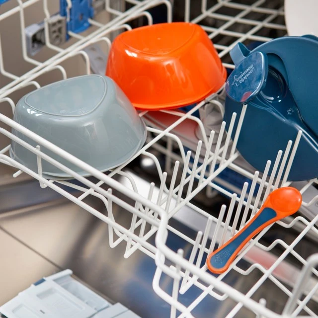 Μπολ Tommee Tippee Food με καπάκι και κουτάλι 6m+ (2 τμχ/συσκευασία)