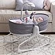 Μουσική ξαπλώστρα Rocker Napper 3 σε 1 με 3 ρυθμιζόμενες θέσεις: Καλάθι ύπνου, κούνια, πολυλειτουργική καρέκλα, αποσπώμενο μουσικό παιχνίδι με φώτα και ήχους