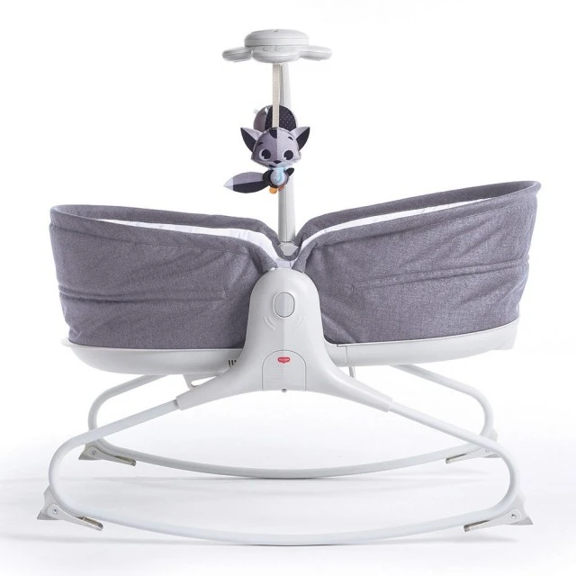 Μουσική ξαπλώστρα Rocker Napper 3 σε 1 με 3 ρυθμιζόμενες θέσεις: Καλάθι ύπνου, κούνια, πολυλειτουργική καρέκλα, αποσπώμενο μουσικό παιχνίδι με φώτα και ήχους