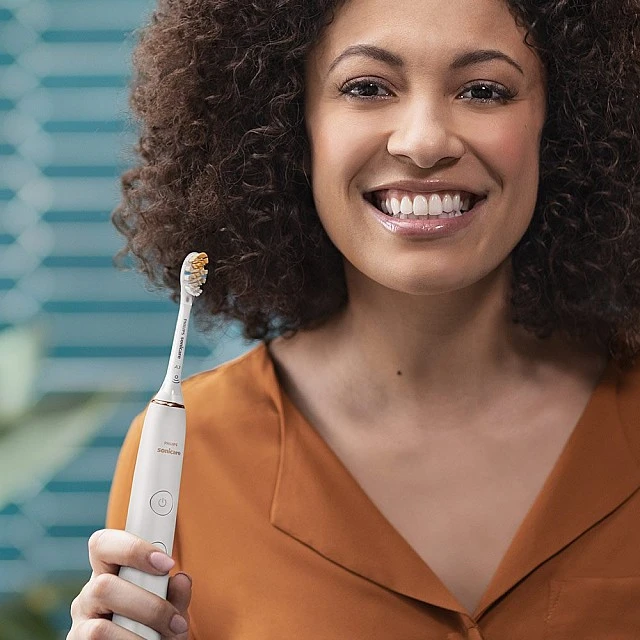 Ηλεκτρική βούρτσα Sonic Philips Sonicare DiamondClean 9000 HX9911/23, με κεφαλή all-in-one A3 Premium, 4 λειτουργίες, 3 εντάσεις, θήκη με φόρτιση USB, Bluetooth
