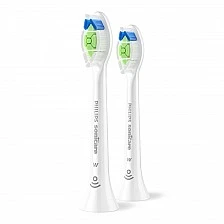 Σετ 2 κεφαλών οδοντόβουρτσας W2 Optimal White HX6062/87 για ηλεκτρικές οδοντόβουρτσες Philips Sonicare, σκληρότητα τριχών: Μέτρια μαλακή